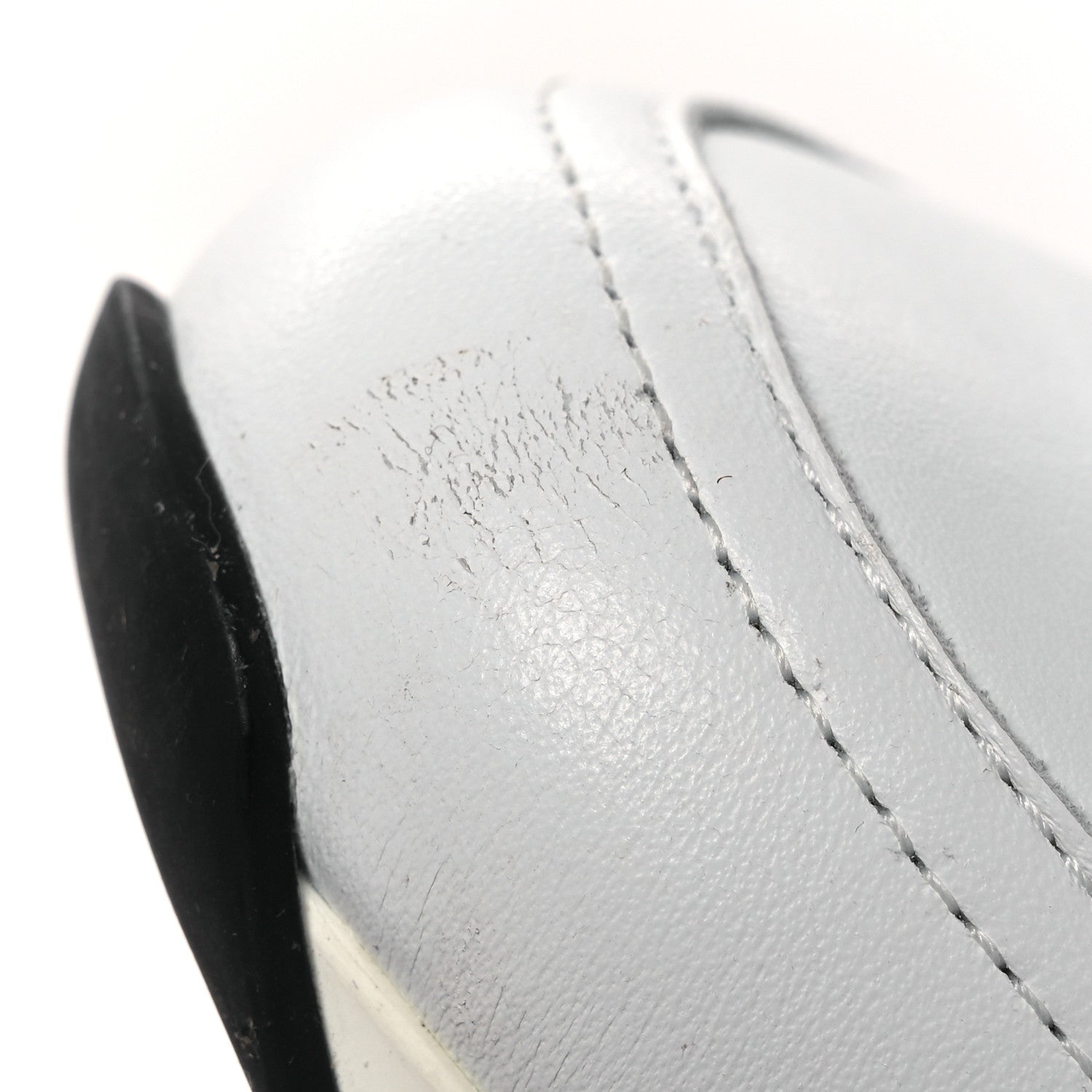 Hermes Canvas Calfskin Mens Trail Sneakers 41.5 Prunoir White 12 of 12