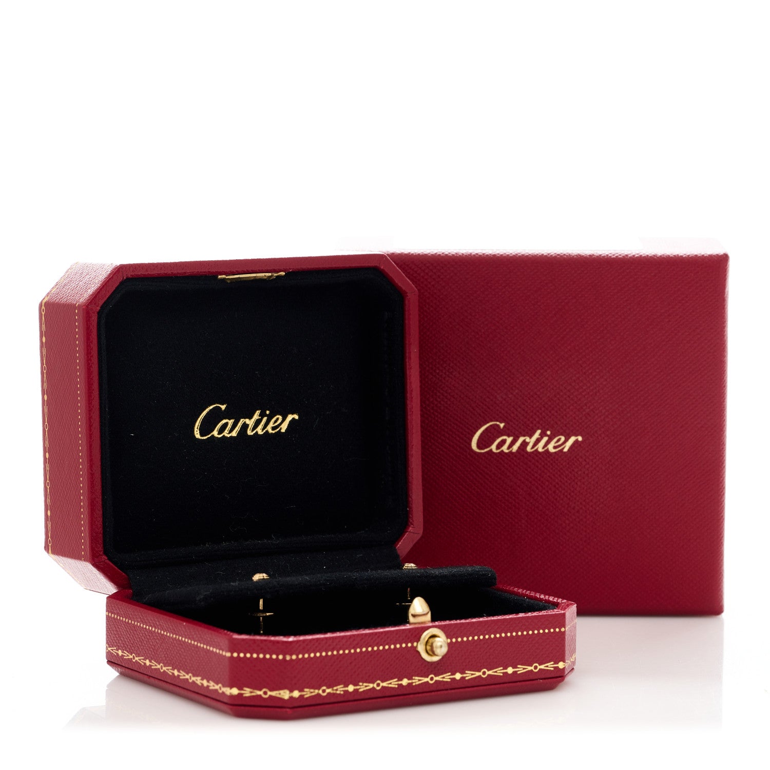 Cartier 18K Yellow Gold Diamond XS D'Amour Earrings 5 of 5