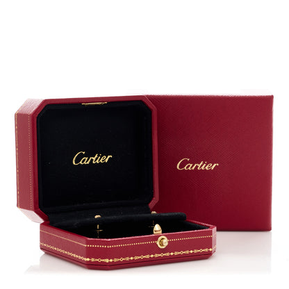 Cartier 18K Yellow Gold Diamond XS D'Amour Earrings 5 of 5