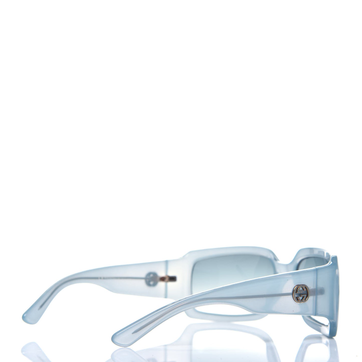 Acetate Square Frame GG2593S Sunglasses Blue