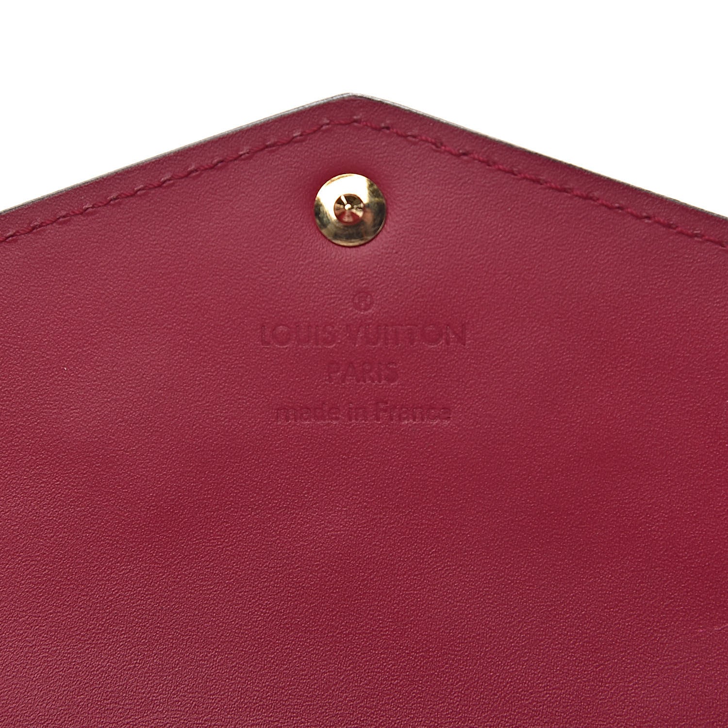 Louis Vuitton Vernis Sarah Wallet NM Magenta 6 of 7