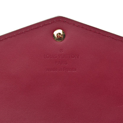 Louis Vuitton Vernis Sarah Wallet NM Magenta 6 of 7
