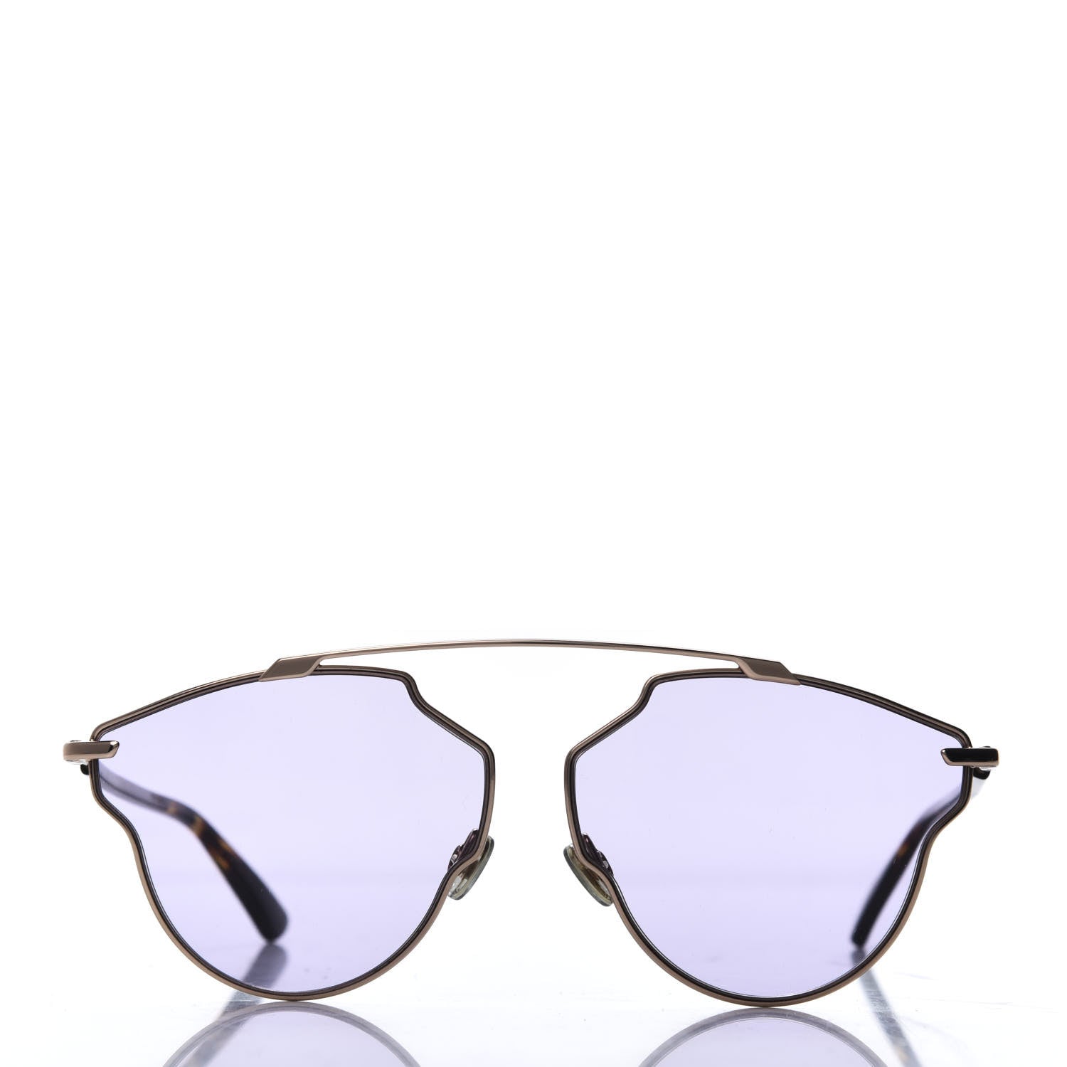 Christian Dior So Real Pop Sunglasses Rose Gold Purple 2 of 10