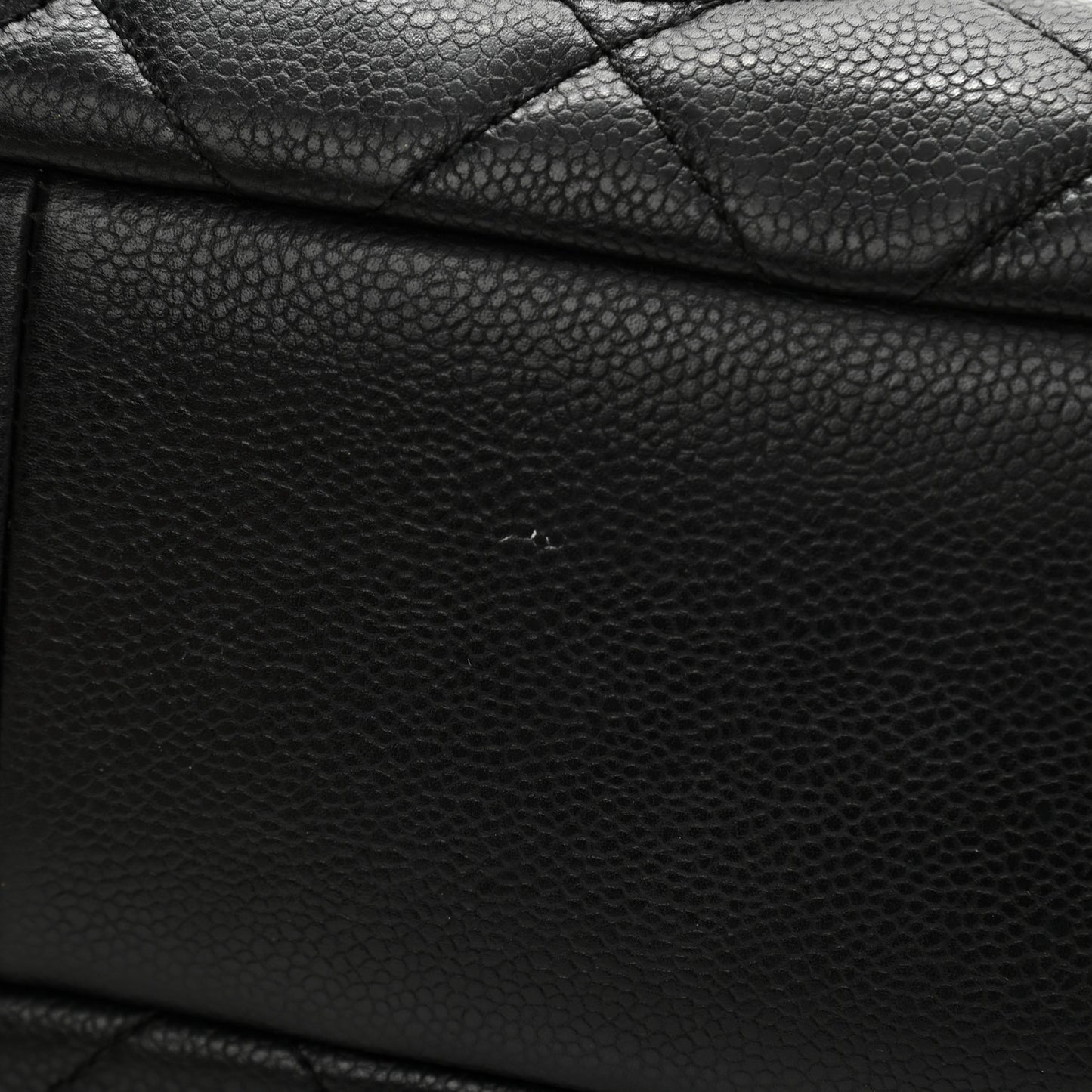 Caviar Quilted Timeless CC Soft Tote Black