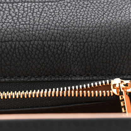 Delvaux Crispy Calfskin MM Tempete Satchel Black 12 of 15