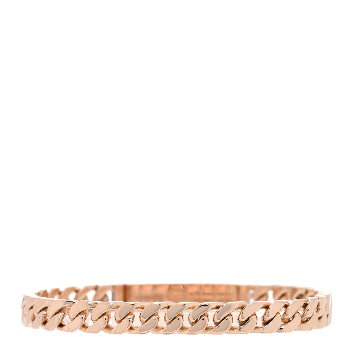 18K Rose Gold Diamond PM Kelly Chaine Bracelet LG