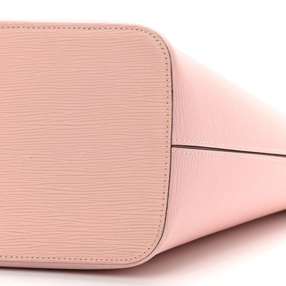 Louis Vuitton Epi Neverfull MM Rose Ballerine 10 of 10