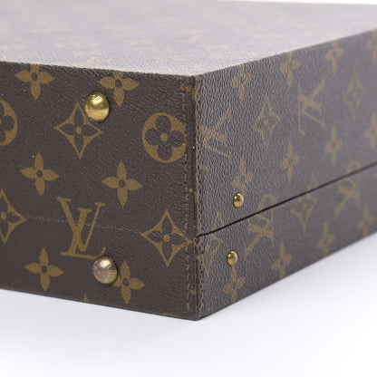 Louis Vuitton Monogram Jewellery Case Hard Trunk 12 of 15