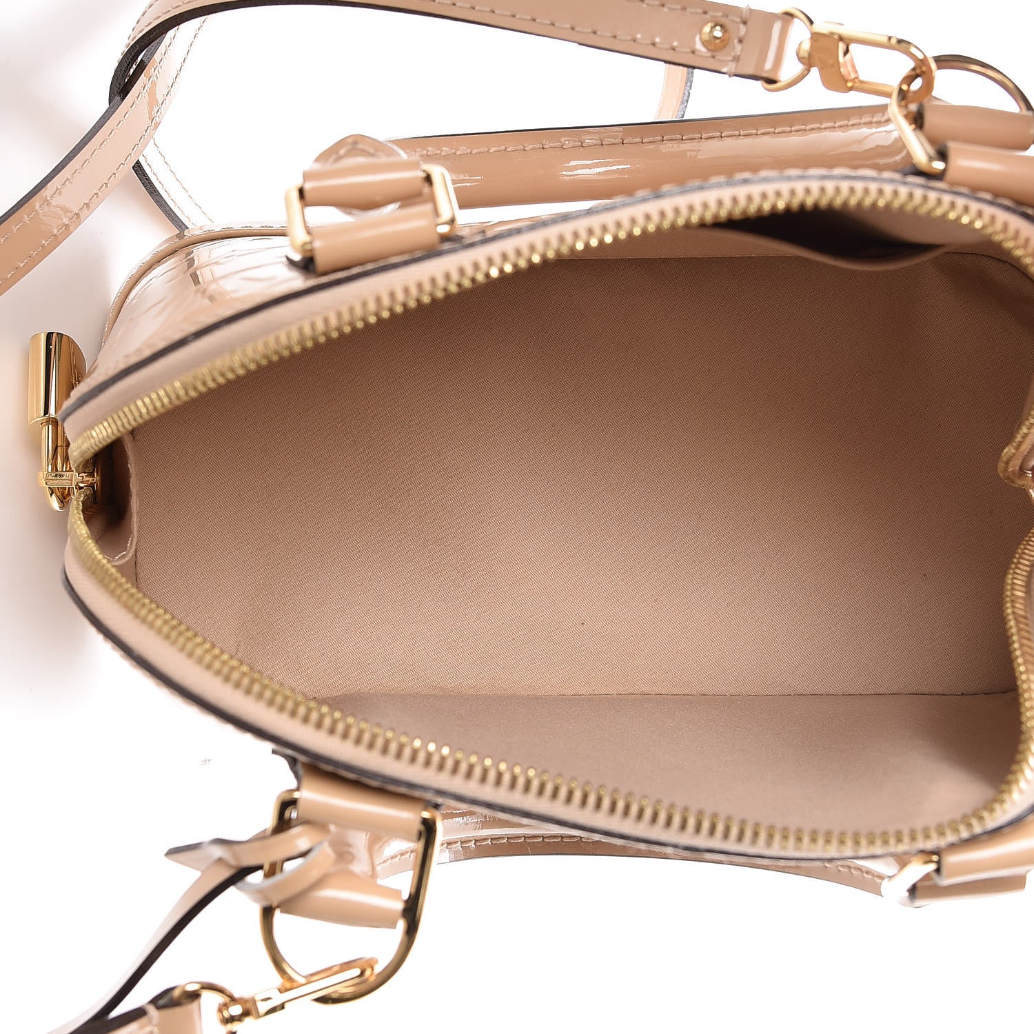 Louis Vuitton Vernis Alma BB Dune 5 of 10