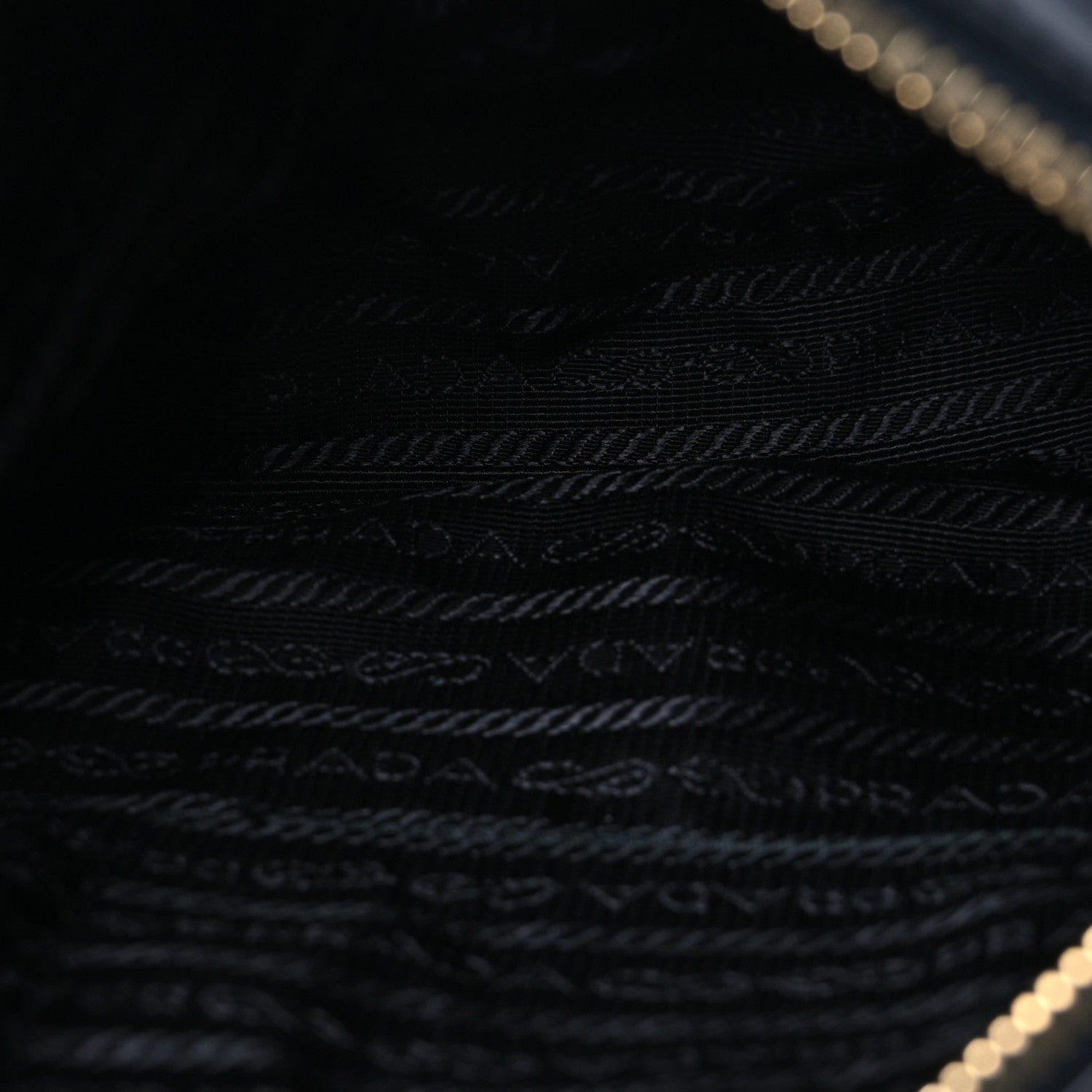 Prada Tessuto Nylon Saffiano Shoulder Bag Black 5 of 14