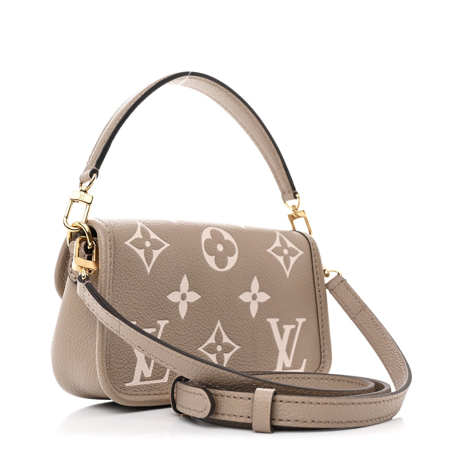 Louis Vuitton Empreinte Monogram Nano Diane Tourterelle Beige Cream 3 of 10