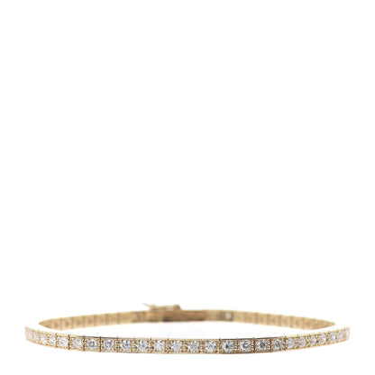 Cartier 18K Yellow Gold Diamond Lanieres Bracelet 15 1 of 6