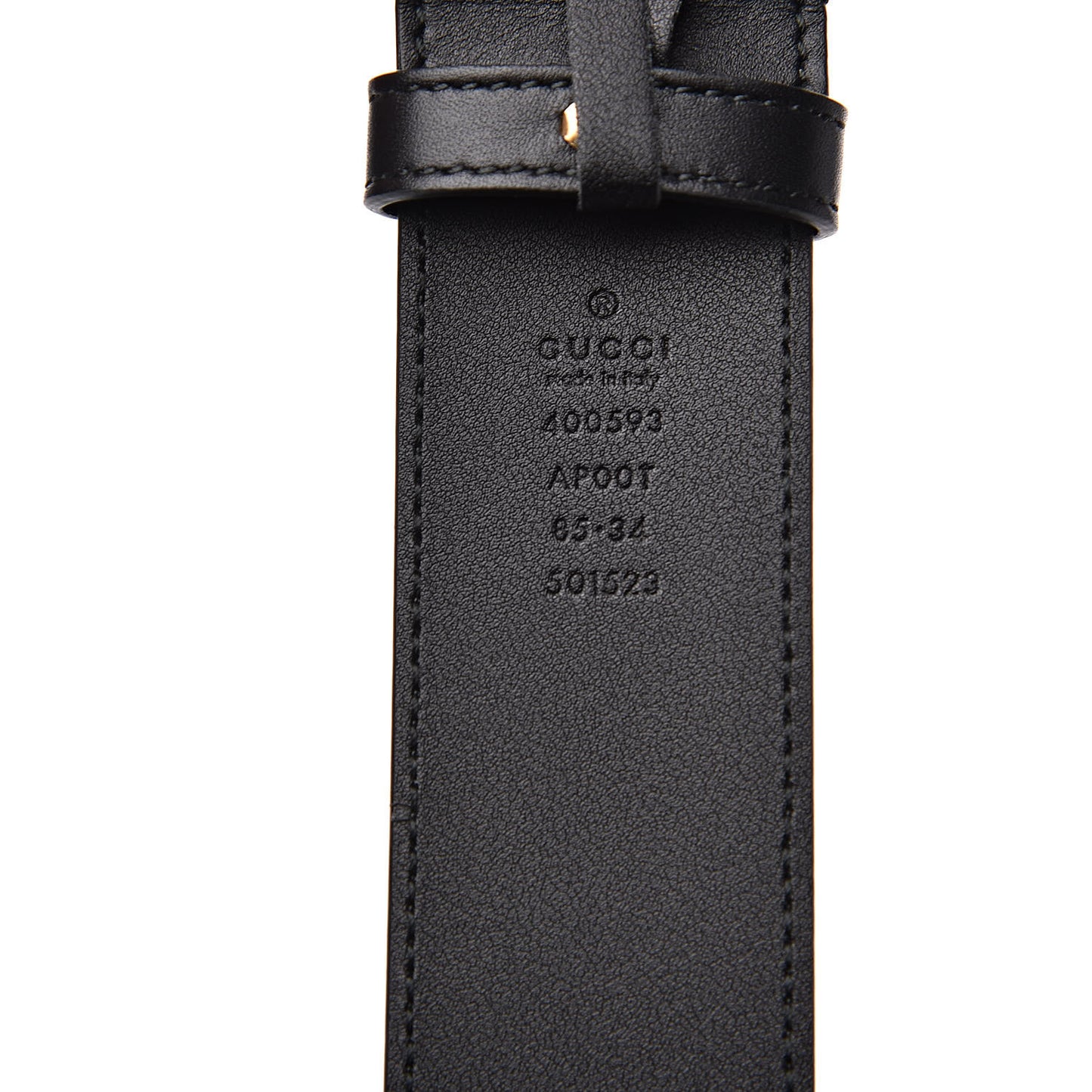 Calfskin Double G 40mm Belt 85 34 Black