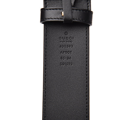 Gucci Calfskin Double G 40mm Belt 85 34 Black 6 of 6