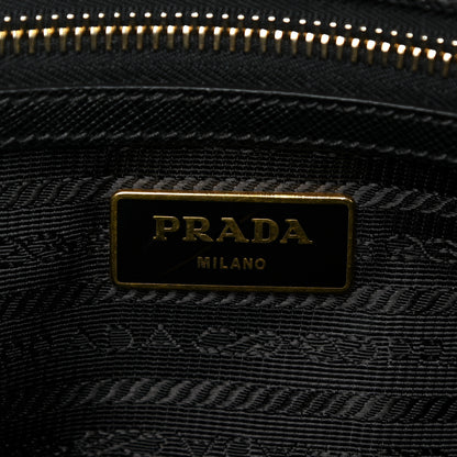 Prada Saffiano Large Galleria Double Zip Tote Black 6 of 18