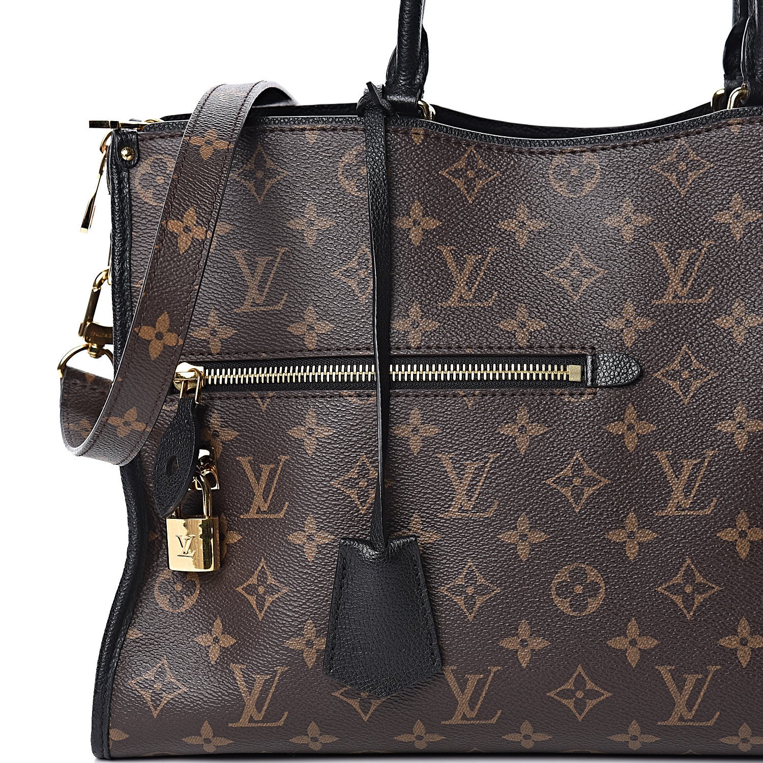 Louis Vuitton Monogram Popincourt MM Black 12 of 12
