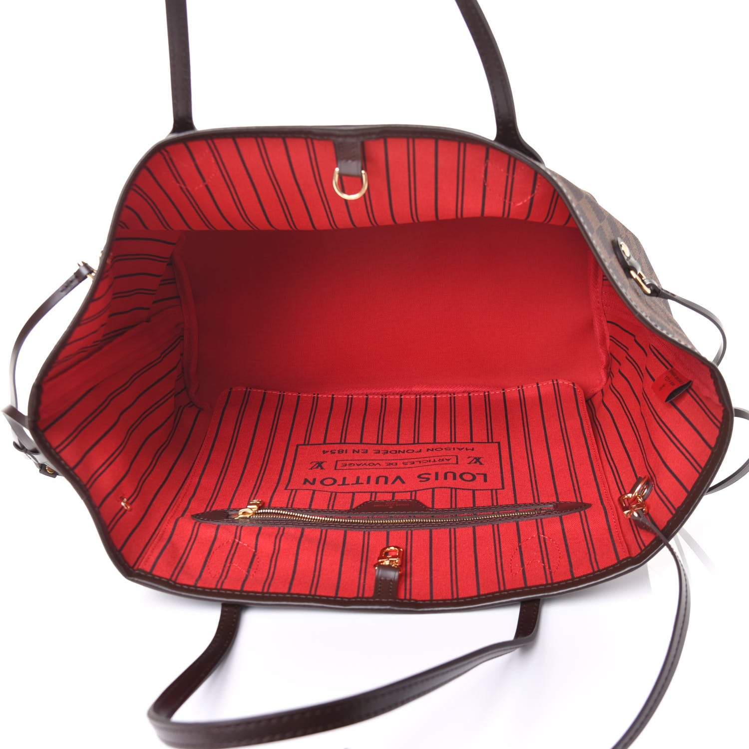 Louis Vuitton Damier Ebene Neo Neverfull MM 4 of 4