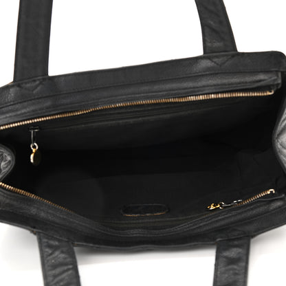 Chanel Caviar Quilted CC Tote Black 4 of 14