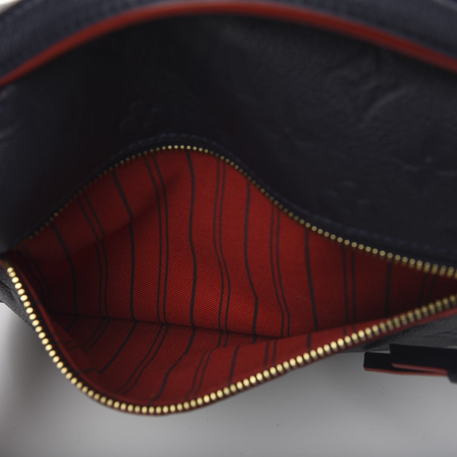 Louis Vuitton Empreinte Pochette Metis Marine Rouge 4 of 13