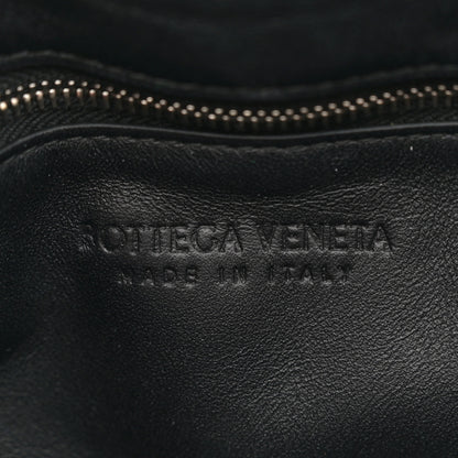 Bottega Veneta Lambskin Maxi Intreccio Padded Chain Cassette Crossbody Bag Black 6 of 11