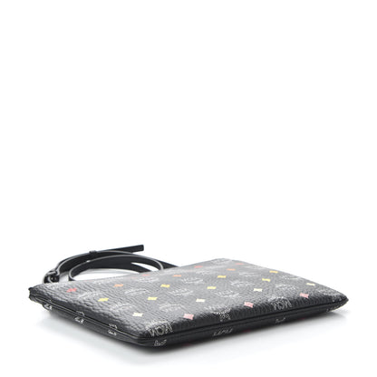 MCM Skyoptic Visetos Crossbody Pouch Spectrum Diamond Black 4 of 9