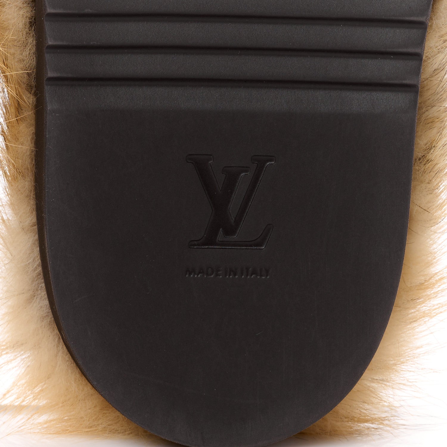 Louis Vuitton Fox Fur Mens LV Easy Mules 8 Brown 6 of 10