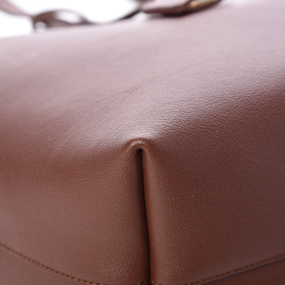 Saint Laurent Calfskin Large Shopping Tote Old Brandy 9 of 13