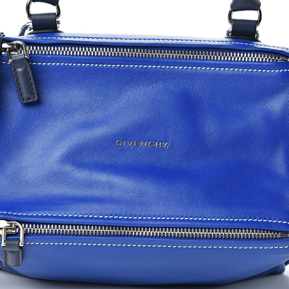 Givenchy Calfskin Mini Pandora Logo Strap Moroccan Blue 9 of 11