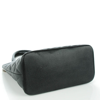 Chanel Caviar Quilted Medallion Tote Black 4 of 7