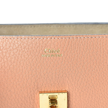 Chloe Grained Lambskin Mini Drew Shoulder Bag Gingerbread 6 of 11
