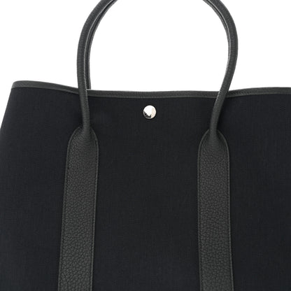Hermes Toile Negonda Garden Party Tote 36 MM Black 9 of 12