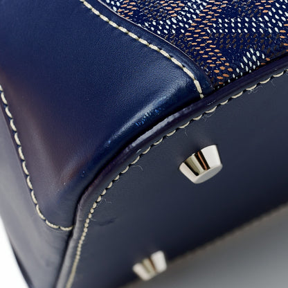 Goyard Goyardine Sac Vendome PM Navy 12 of 12