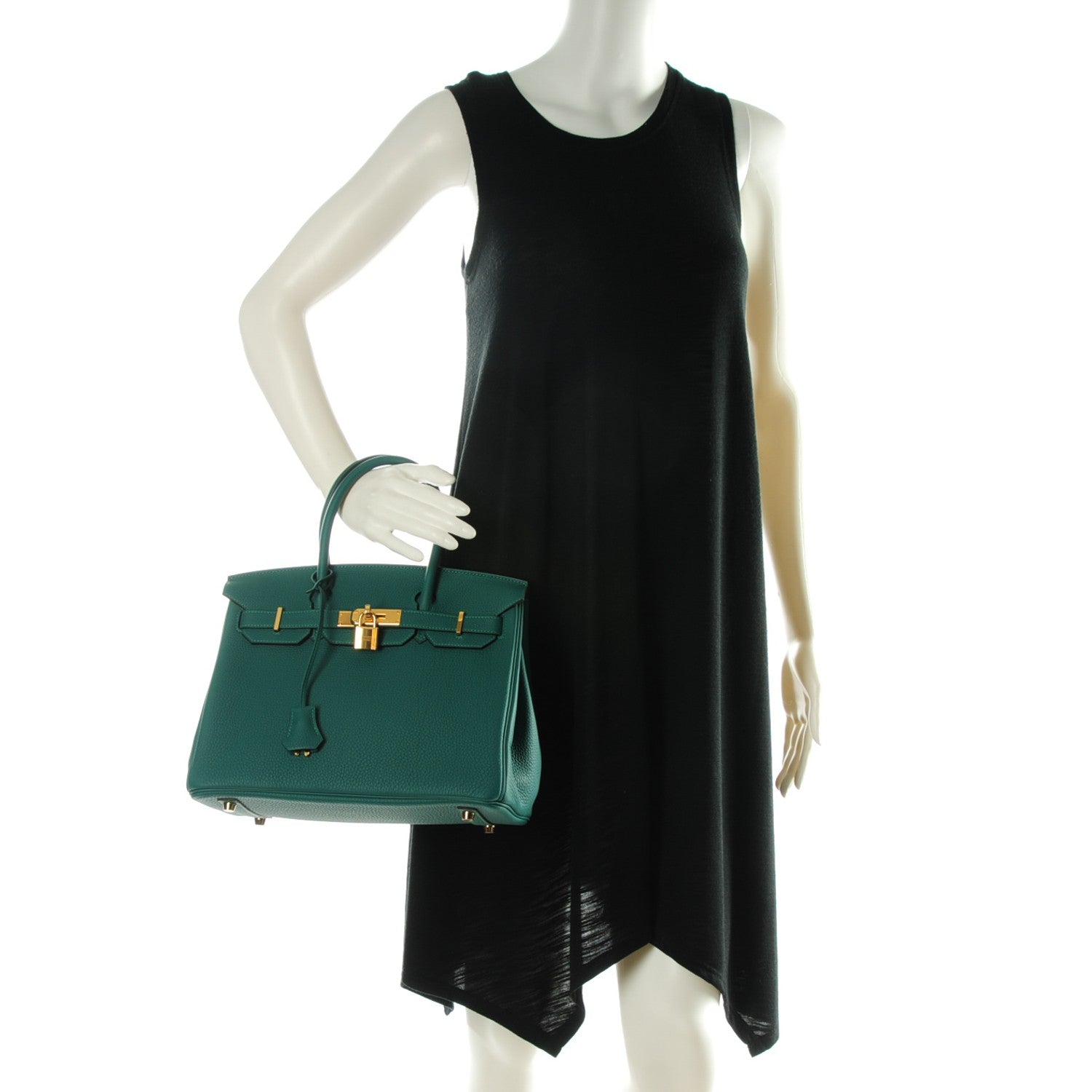 Hermes Togo Birkin 30 Malachite 2 of 28