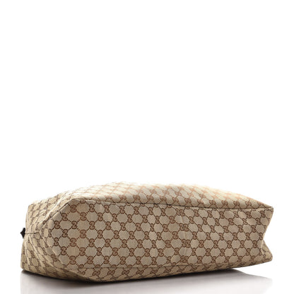 Gucci Monogram Large Horsebit Chain Hobo Dark Brown 4 of 12
