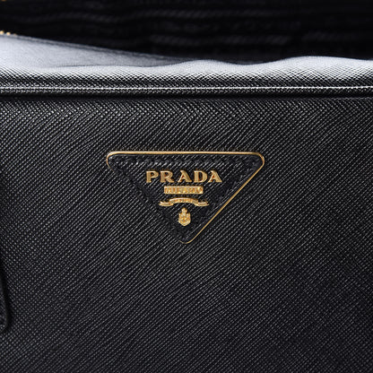 Prada Saffiano Lux Bauletto Nero Black 6 of 11