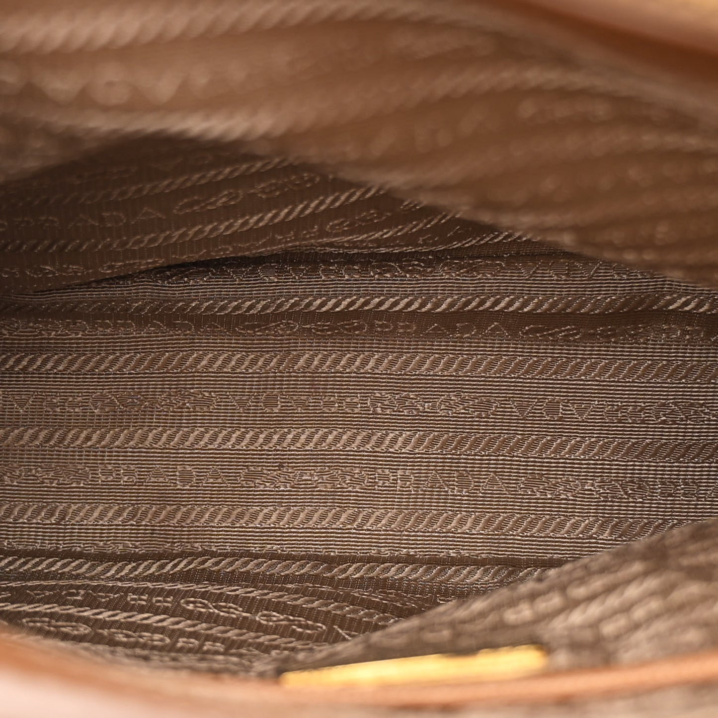 Saffiano Lux Parabole Tote Caramel