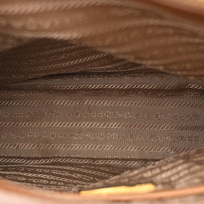 Prada Saffiano Lux Parabole Tote Caramel 6 of 17