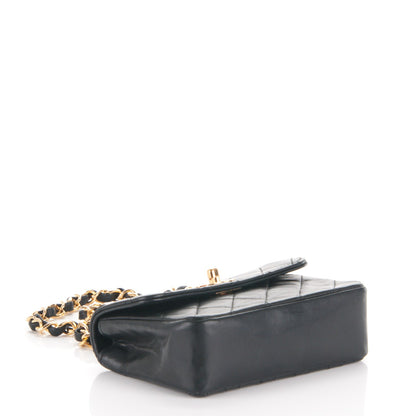 Chanel Lambskin Quilted Mini Flap Black 4 of 8