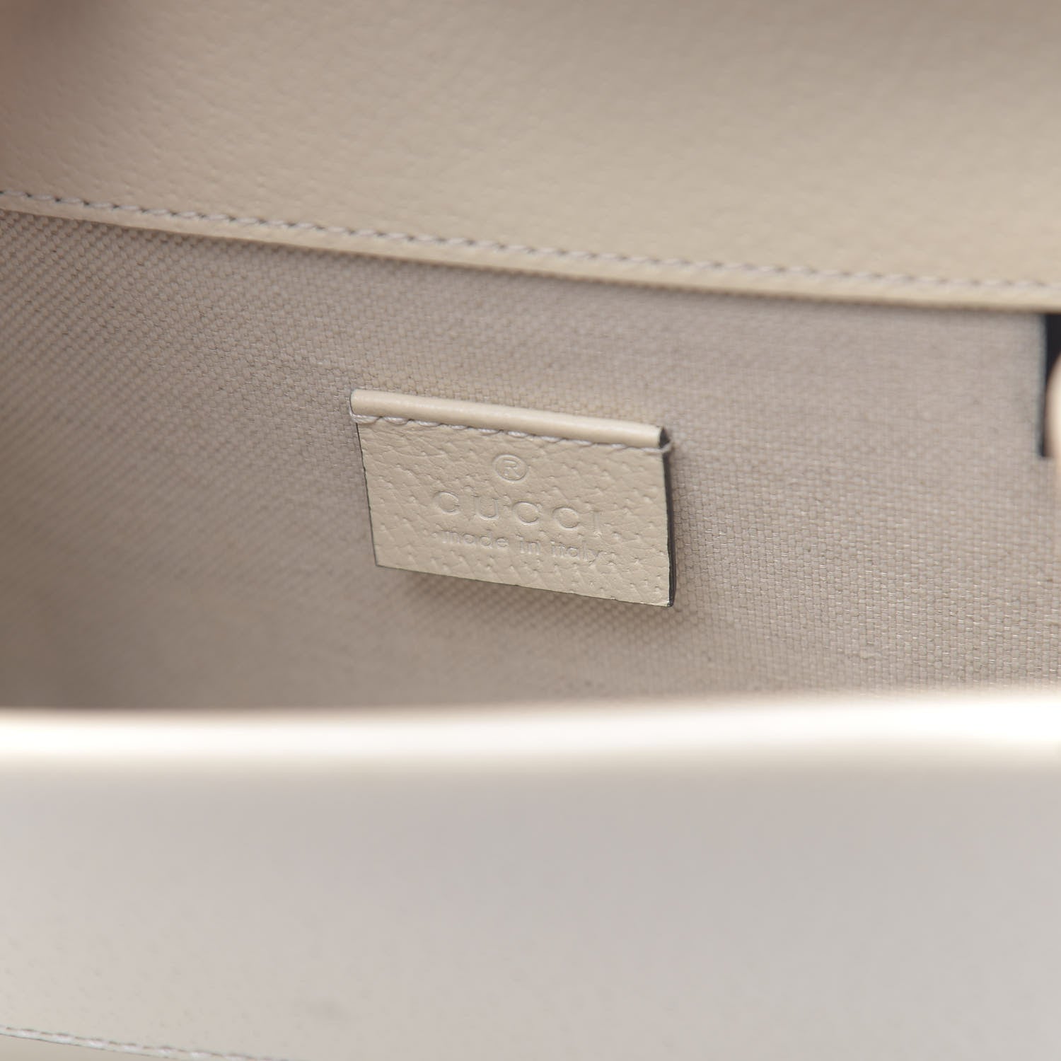 Gucci Textured Calfskin Crystal Mini Dionysus Shoulder Bag Mystic White 6 of 11