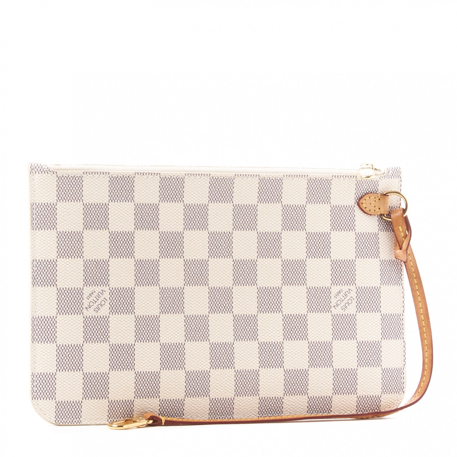 Louis Vuitton Damier Azur Neverfull MM GM Pochette 2 of 8