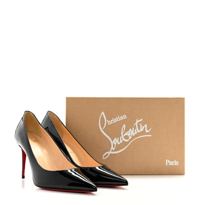 Christian Louboutin Patent Iriza 70 Pumps 40 Black 9 of 9