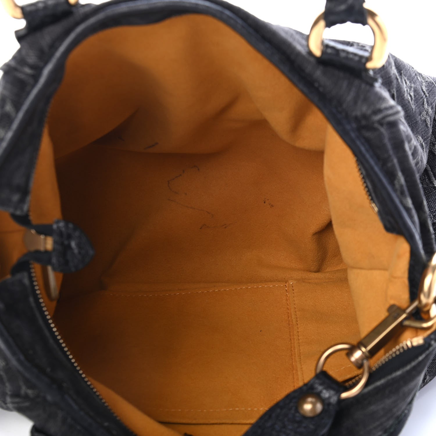 Louis Vuitton Denim Neo Cabby MM Black 5 of 10
