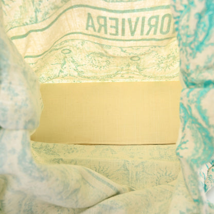 Christian Dior Canvas Dioriviera Toile de Jouy Soleil Tote Aquamarina 5 of 8