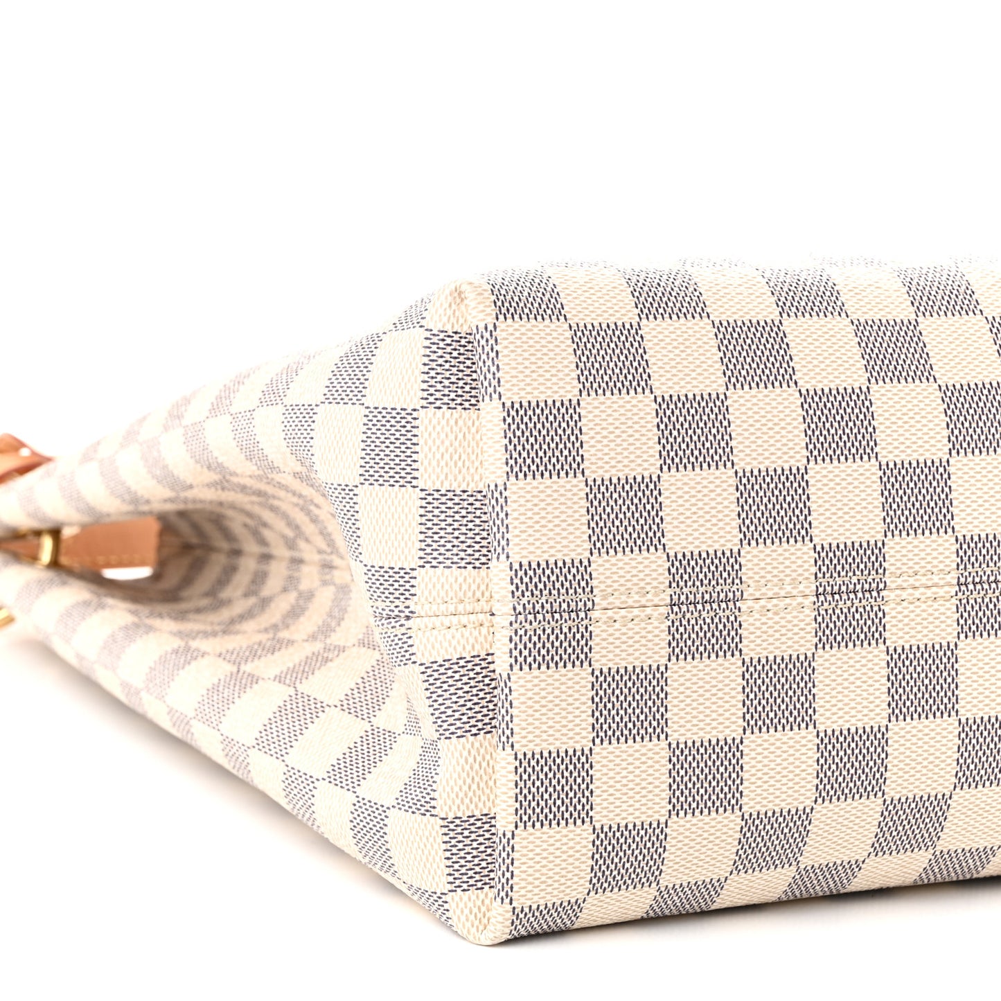 Damier Azur Graceful MM Rose Ballerine