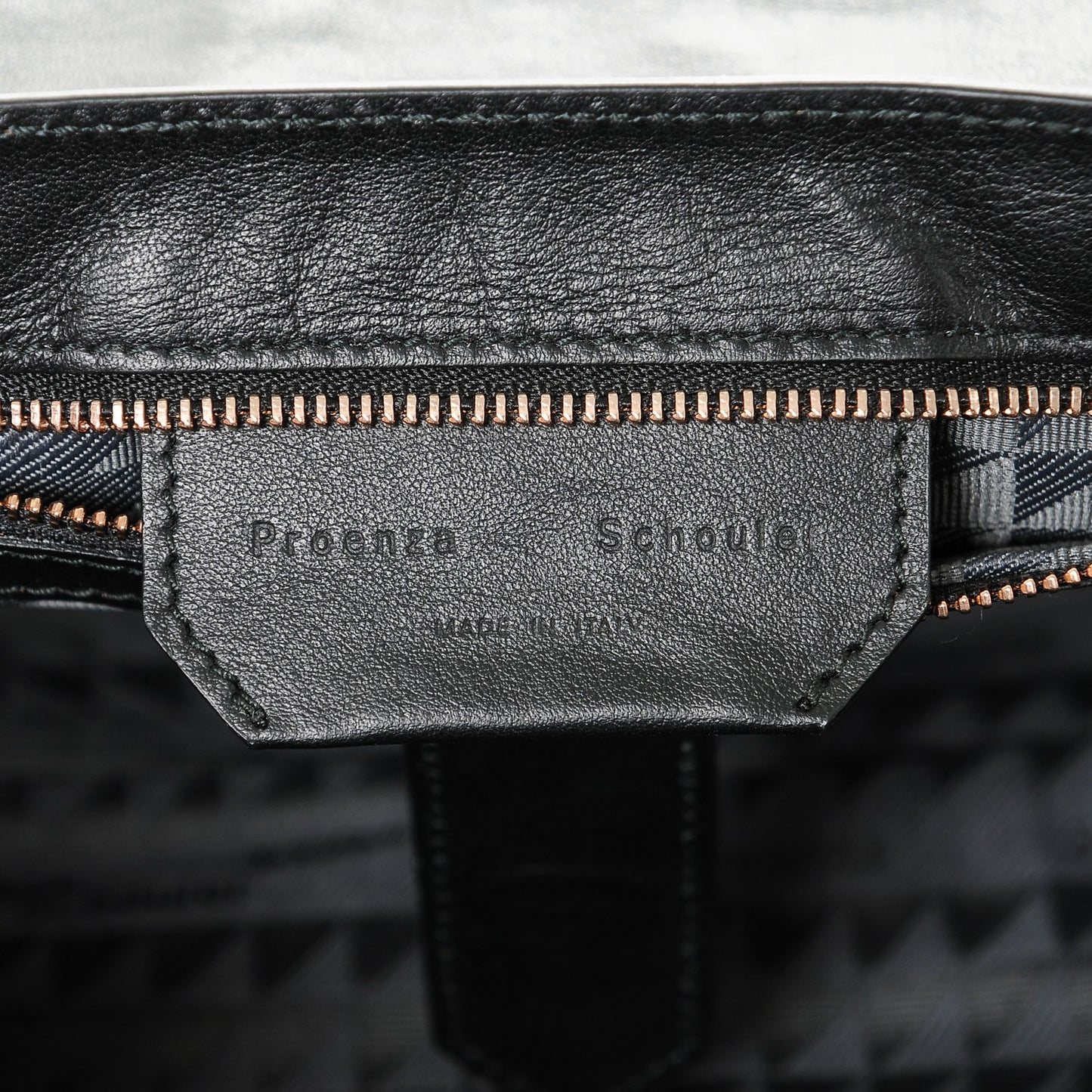 Metallic Lambskin Medium PS1 Satchel Copper
