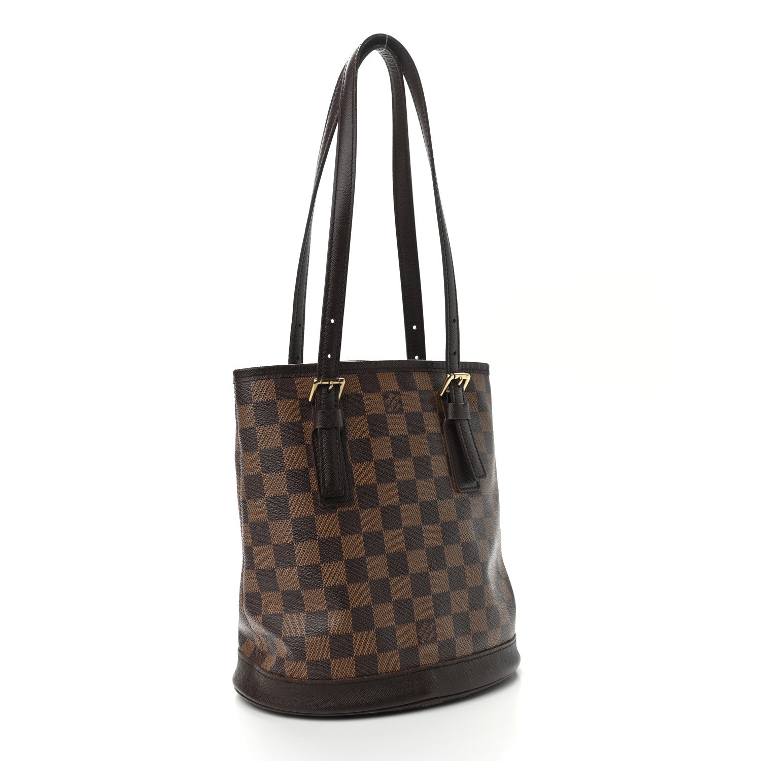 Louis Vuitton Damier Ebene Marais Bucket 23 3 of 11