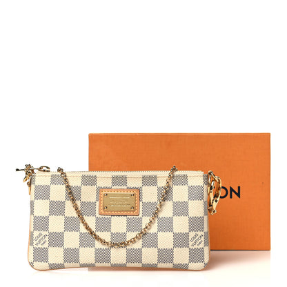 Louis Vuitton Damier Azur Pochette Milla MM 10 of 10