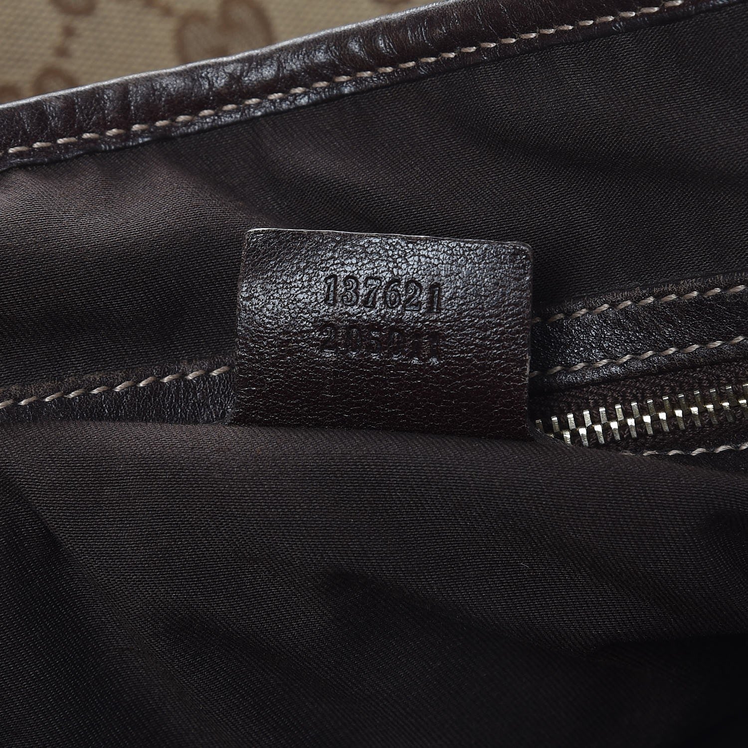 Gucci Monogram Medium Pelham Shoulder Bag Dark Brown 21 of 29