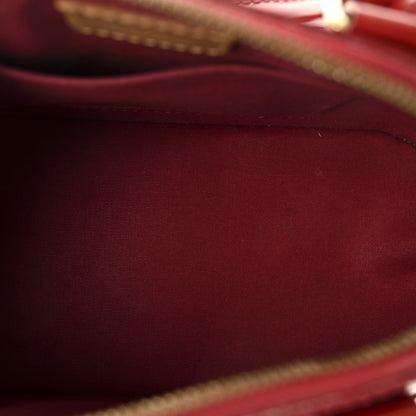 Louis Vuitton Vernis Alma BB Pomme D'Amour 5 of 9