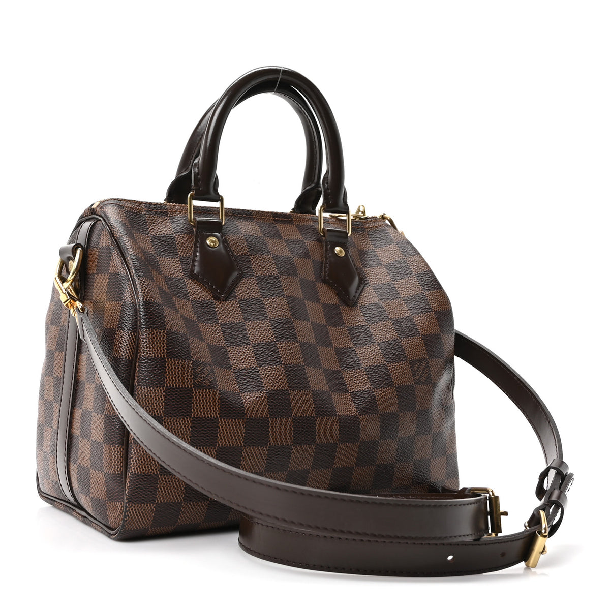 Louis Vuitton Damier Ebene Speedy Bandouliere 25 3 of 10
